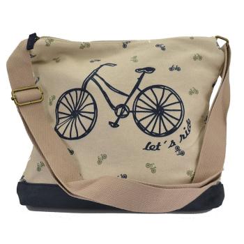 Umhängetasche Fahrrad sand No Name